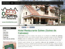 Tablet Screenshot of hotelsotres.com